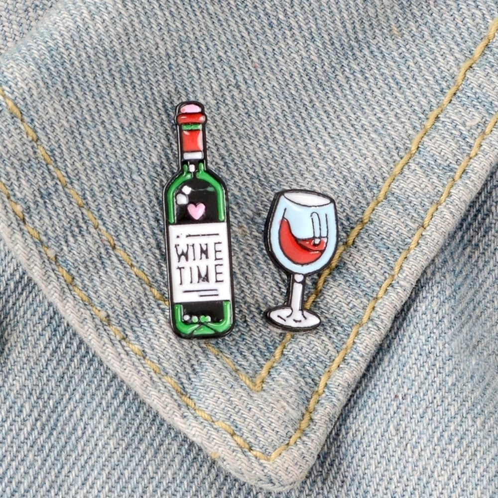 Wine time pin set